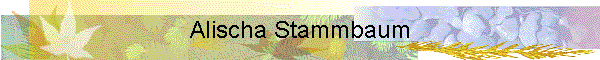 Alischa Stammbaum